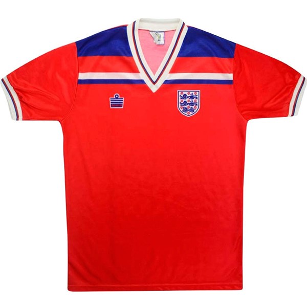 Authentic Camiseta Inglaterra 2ª Retro 1980 Rojo